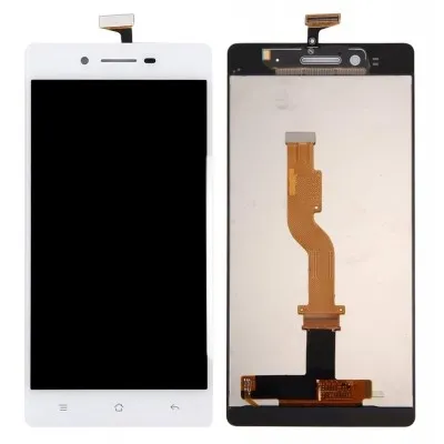 LCD with Touch Screen for Oppo A33 - White (display glass combo folder) By Sparestream