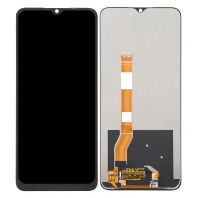 LCD with Touch Screen for Realme C35 - White by Sparestream