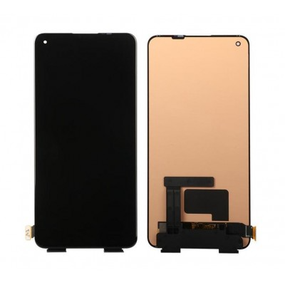 LCD with Touch Screen for Realme X7 - Black (display glass combo folder) by Sparestream