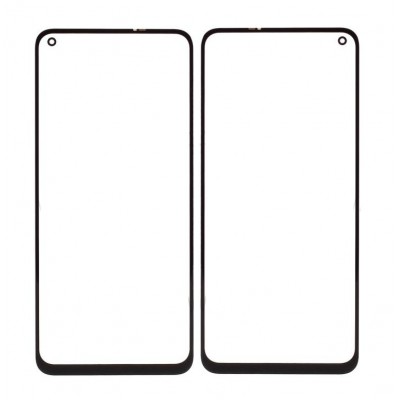 Front Glass for Realme X7 - White by Sparestream