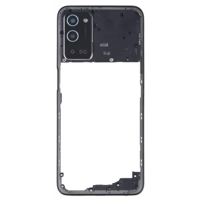 Middle Frame Ring Only for Oppo A56 5G Black By Sparestream