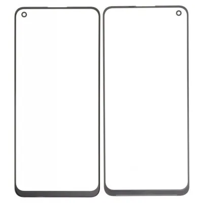 Front Glass for Oppo A74 - Black By Sparestream