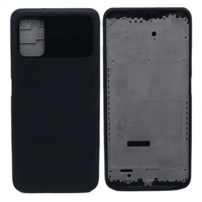 Full Body Housing for Xiaomi Poco M3 - Black by Sparestream