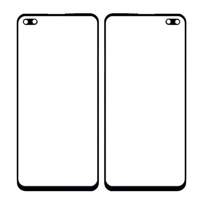Front Glass for Realme X3 SuperZoom - White by Sparestream