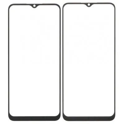 Front Glass for Realme C30 - Black by Sparestream