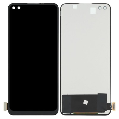LCD with Touch Screen for Realme X50 Pro 5G - Red (display glass combo folder) by Sparestream