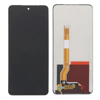 LCD with Touch Screen for Realme 13 5G - White (display glass combo folder) by Sparestream