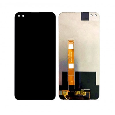 LCD with Touch Screen for Realme X50m 5G - White (display glass combo folder) by Sparestream