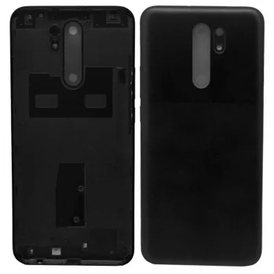 Back Panel Cover for Xiaomi Poco M2 - Black by Sparestream
