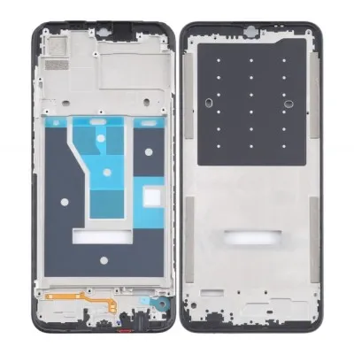 LCD Frame Middle Chassis for Realme C21 - Black by Sparestream