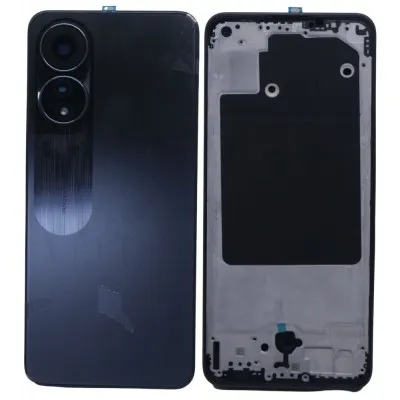 Full Body Housing for Oppo A78 4G - Black by Sparestream