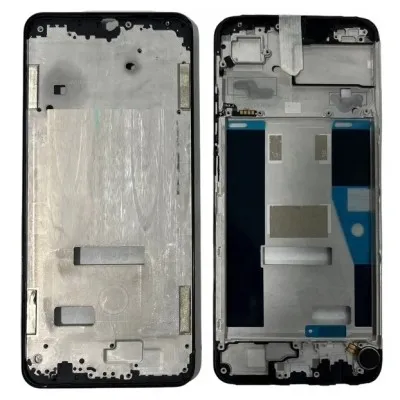 LCD Frame Middle Chassis for Realme Narzo N63 - White by Sparestream