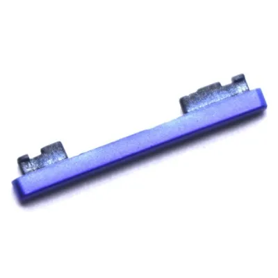 Volume Side Button Outer for Xiaomi Poco X2 Blue - Plastic Key by Sparestream