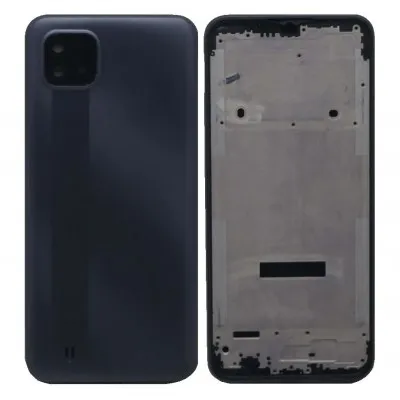 Full Body Housing for Realme C11 2021 - Black by Sparestream