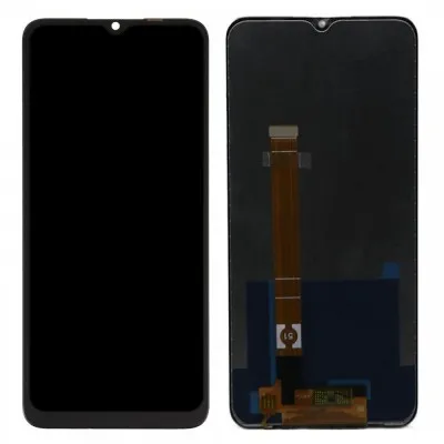 LCD with Touch Screen for Oppo A16K White by Sparestream
