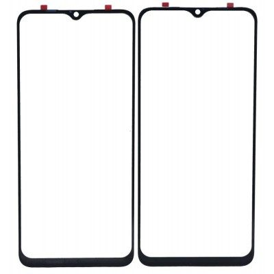 Front Glass for Realme Narzo 10 - Black by Sparestream