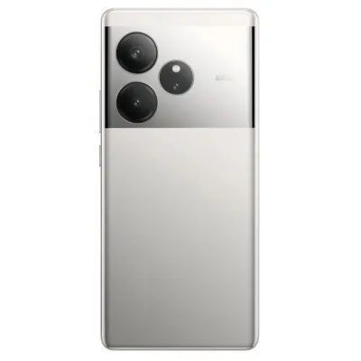 Full Body Housing for Realme GT 6 - White by Silver by Sparestream