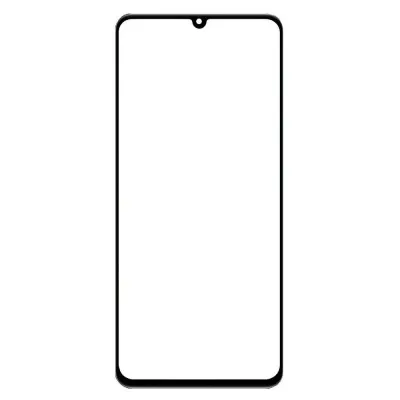 Front Glass for Realme C63 - Black by Sparestream
