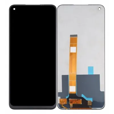 LCD with Touch Screen for Realme Narzo 30 5G - White by Sparestream