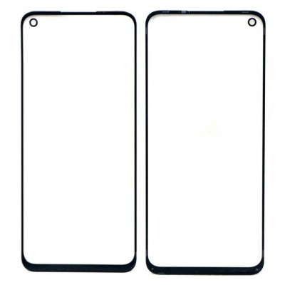 Front Glass for Realme Narzo 30 - Blue by Sparestream