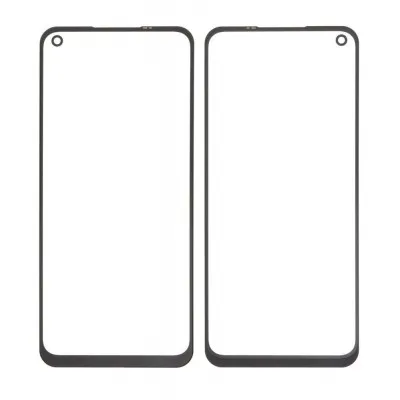 Front Glass for Realme Narzo 30 5G - Silver by Sparestream