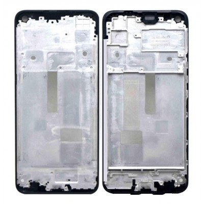 LCD Frame Middle Chassis for Realme Narzo 30 - Silver by Sparestream