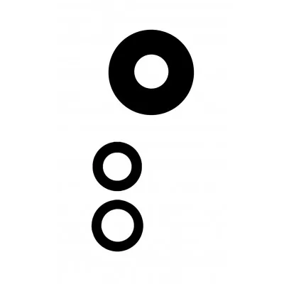 Camera Lens for Xiaomi 12 Pro Black by Sparestream