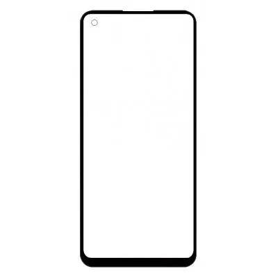 Front Glass for Realme Narzo 60 5G - White by Sparestream