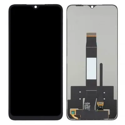 LCD with Touch Screen for Xiaomi Poco C51 - White (display glass combo folder) by Sparestream