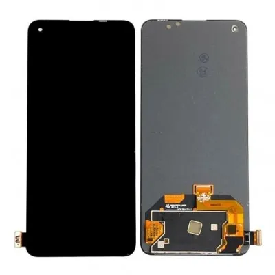 LCD with Touch Screen for OPPO Reno 5 5G - White (display glass combo folder) By Sparestream