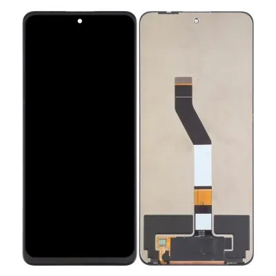 LCD with Touch Screen for Xiaomi Redmi Note 11T 5G - White (display glass combo folder) by Sparestream