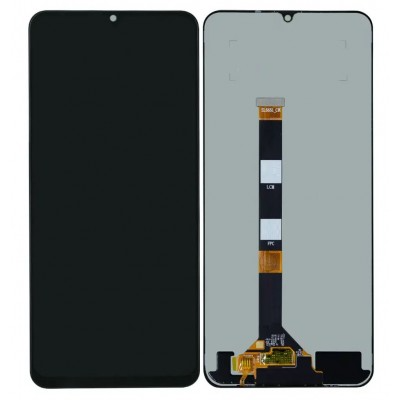 LCD with Touch Screen for Realme Narzo N61 - Blue (display glass combo folder) by Sparestream