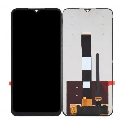 LCD with Touch Screen for Xiaomi Redmi 9 India Aug 2020 - Black (display glass combo folder) by Sparestream