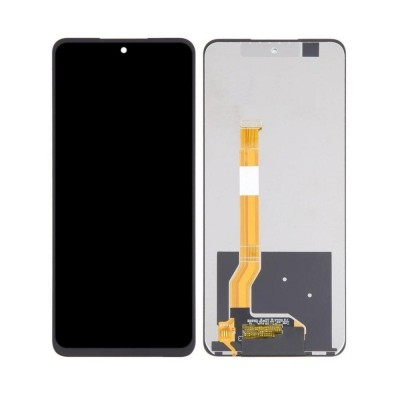 LCD with Touch Screen for Realme Narzo N55 - White (display glass combo folder) by Sparestream