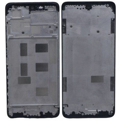 LCD Frame Middle Chassis for Realme Narzo N55 - Black by Sparestream