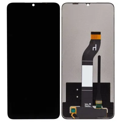 LCD with Touch Screen for Xiaomi Poco C65 - White (display glass combo folder) by Sparestream