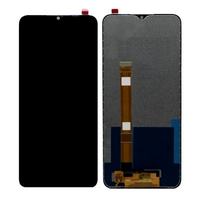 LCD with Touch Screen for Realme 5 - White (display glass combo folder) by Sparestream