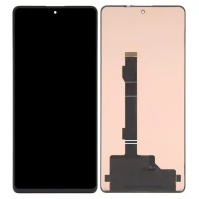 LCD with Touch Screen for Xiaomi Poco X6 Pro - White (display glass combo folder) by Sparestream