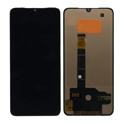 LCD with Touch Screen for Xiaomi Mi 9 - White (display glass combo folder) by Sparestream
