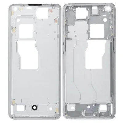 LCD Frame Middle Chassis for Oppo Find X3 Pro - White by Sparestream