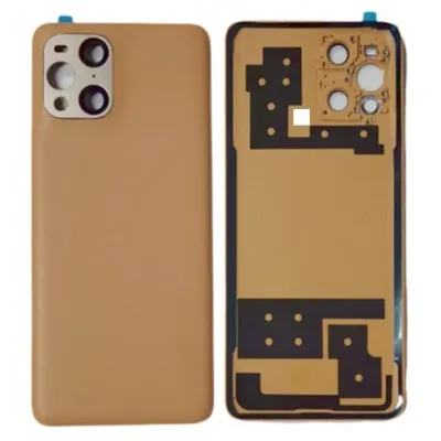 Back Panel Cover for Oppo Find X3 Pro - Gold by Sparestream