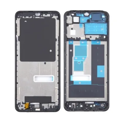 LCD Frame Middle Chassis for Vivo Y02 - Black by Sparestream