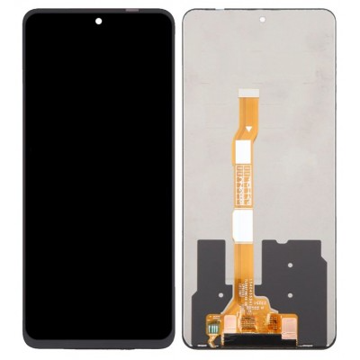 LCD with Touch Screen for Vivo Y100i 5G - Pink (display glass combo folder) by Sparestream