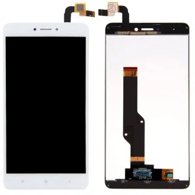 LCD with Touch Screen for Xiaomi Redmi Note 4X - Silver (display glass combo folder) by Sparestream
