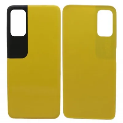 Back Panel Cover for Xiaomi Poco M3 Pro 5G - Yellow by Sparestream