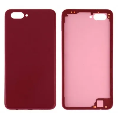 Back Panel Cover for Oppo A3s - Red by Sparestream