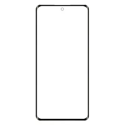Front Glass for Realme 12 5G Black by Sparestream