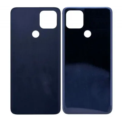 Back Panel Cover for OPPO A15 - Black by Sparestream