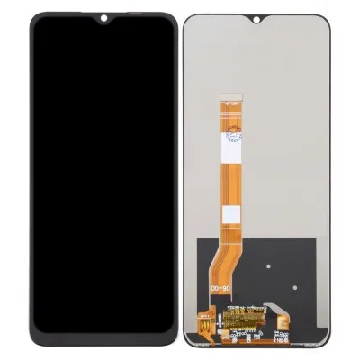 LCD with Touch Screen for Oppo A78 - Black (display glass combo folder) by Sparestream