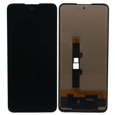 LCD with Touch Screen for Motorola Edge 20 Fusion - Black (display glass combo folder) by Sparestream